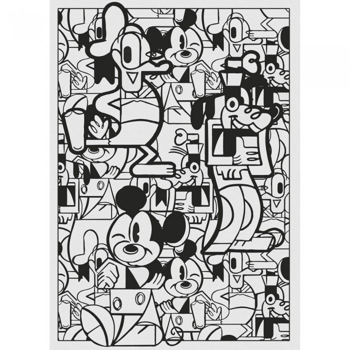 Φωτοταπετσαρία Τοίχου KOMAR "Mickey Constructive" σειρά "INTO ADVENTURE" 200x280cm IADX4-058