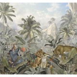 Φωτοταπετσαρία Τοίχου KOMAR "Lion King Hills" σειρά "INTO ADVENTURE" 300x280cm IADX6-088