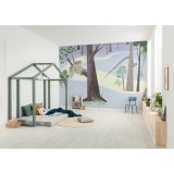 Φωτοταπετσαρία Τοίχου KOMAR "Dumbo Sleep on Tree" σειρά "INTO ADVENTURE" 400x280cm IADX8-044