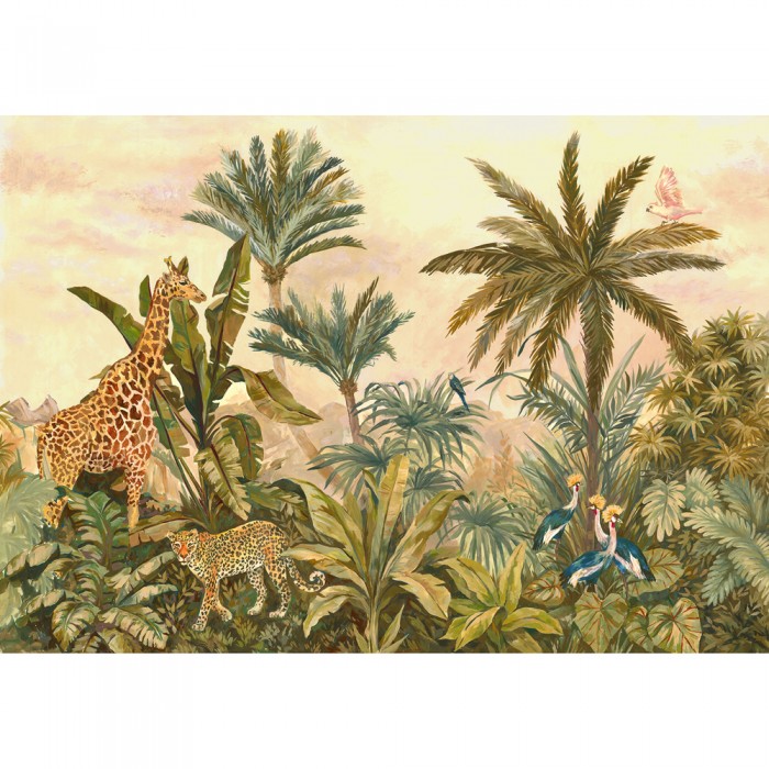 Φωτοταπετσαρία Τοίχου KOMAR "Tropical Vintage Garden" σειρά "INTO ADVENTURE" 400x280cm IAX8-0005