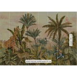 Φωτοταπετσαρία Τοίχου KOMAR "Tropical Vintage Garden" σειρά "INTO ADVENTURE" 400x280cm IAX8-0005