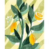 Φωτοταπετσαρία Τοίχου KOMAR "Lemon Fresh" σειρά "Le Jardin" 200x250cm LJX4-015