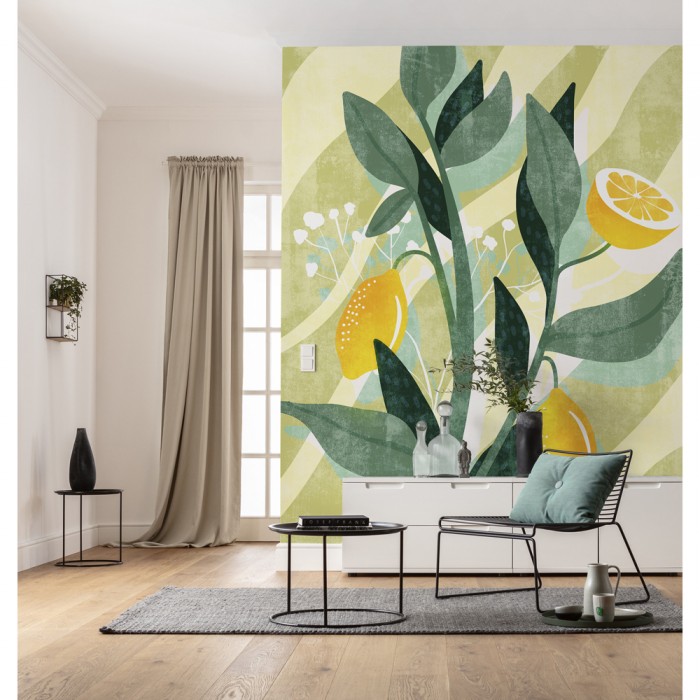 Φωτοταπετσαρία Τοίχου KOMAR "Lemon Fresh" σειρά "Le Jardin" 200x250cm LJX4-015