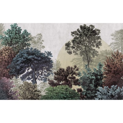 Φωτοταπετσαρία Τοίχου KOMAR "Bois Brumeux" σειρά "Le Jardin" 400x250cm LJX8-058