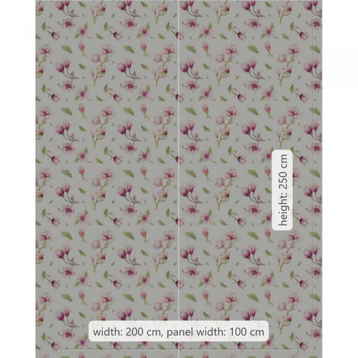 Φωτοταπετσαρία Τοίχου KOMAR "Magnolia Rapport" σειρά "PURE BOUTIQUE" 200x250cm P042-VD2