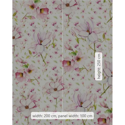 Φωτοταπετσαρία Τοίχου KOMAR "Magnolia" σειρά "PURE BOUTIQUE" 200x250cm P043-VD2