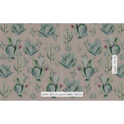 Φωτοταπετσαρία Τοίχου KOMAR "Cactus Rose" σειρά "PURE BOUTIQUE" 400x250cm P045A-VD4