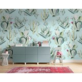 Φωτοταπετσαρία Τοίχου KOMAR "Cactus Blue" σειρά "PURE BOUTIQUE" 400x250cm P045D-VD4