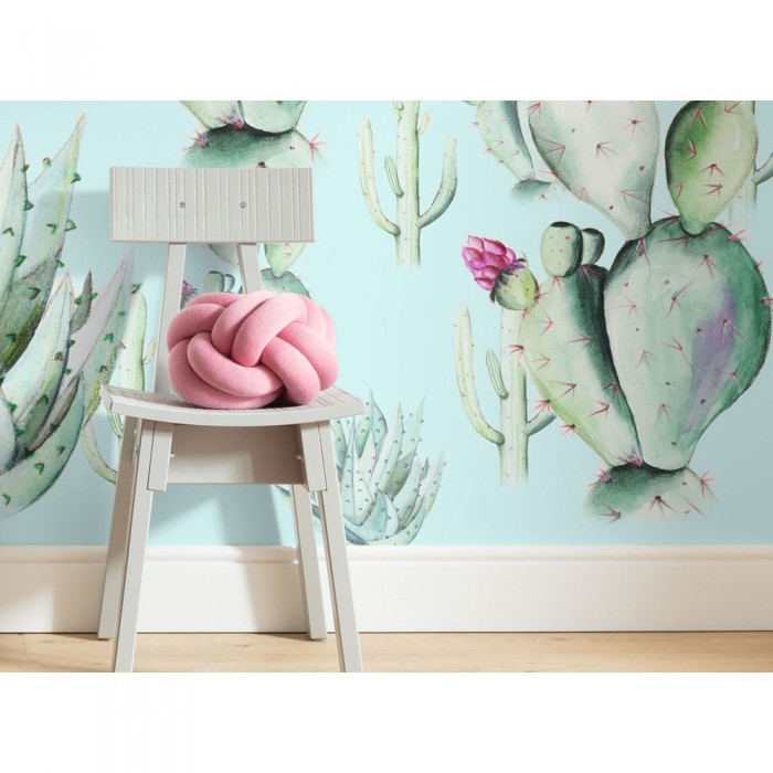 Φωτοταπετσαρία Τοίχου KOMAR "Cactus Blue" σειρά "PURE BOUTIQUE" 400x250cm P045D-VD4