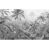 Φωτοταπετσαρία Τοίχου KOMAR  "Amazonia Black and White" σειρά "PURE" 400x250cm P013-VD4