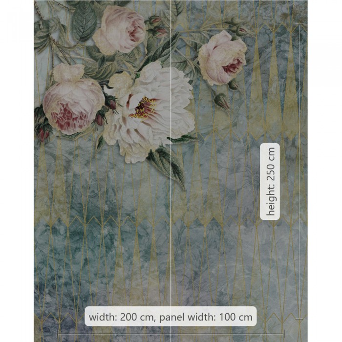 Φωτοταπετσαρία Τοίχου KOMAR  "La Rosa" σειρά "PURE" 200x250cm P020-VD2