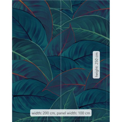 Φωτοταπετσαρία Τοίχου KOMAR "Foliage" σειρά "PURE BOUTIQUE" 200x250cm P026-VD2