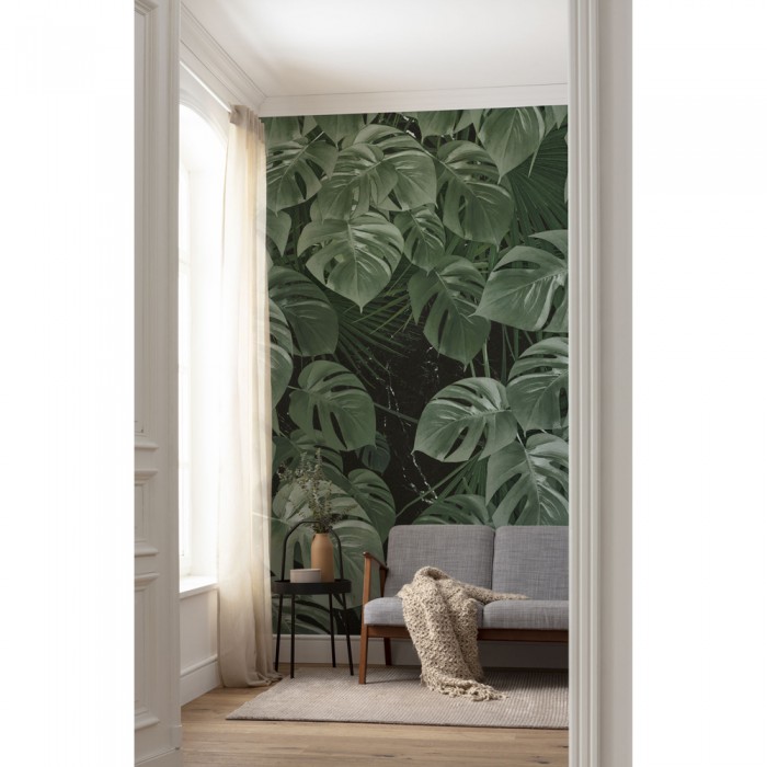 Φωτοταπετσαρία Τοίχου KOMAR "Monstera on Marble" σειρά "PURE BOUTIQUE" 200x250cm P035-VD2