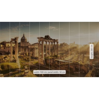 Φωτοταπετσαρία Τοίχου KOMAR "Forum Romanum" σειρά "STEFAN HEFELE Ed. 2" 500x280cm SHX10-047