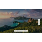 Φωτοταπετσαρία Τοίχου KOMAR "Monkey Island" σειρά "STEFAN HEFELE Ed. 2" 350x200cm SHX7-122