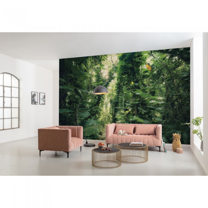 Φωτοταπετσαρία Τοίχου KOMAR "Green Leaves " σειρά "STEFAN HEFELE Ed. 2" 450x280cm SHX9-114