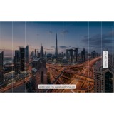 Φωτοταπετσαρία Τοίχου KOMAR "Lights of Dubai " σειρά "STEFAN HEFELE Ed. 2" 450x280cm SHX9-119