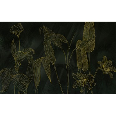 Φωτοταπετσαρία τοίχου KOMAR IF4-089 "Darkest Green" σειρά Infinity 2 400 x 250 cm