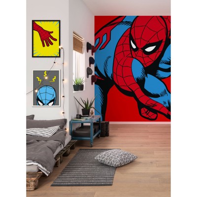 Φωτοταπετσαρία τοίχου KOMAR DX4-155 "Marvel PowerUp Spider-Man Watchout" σειρά Into Wonderland 200 x 250 cm