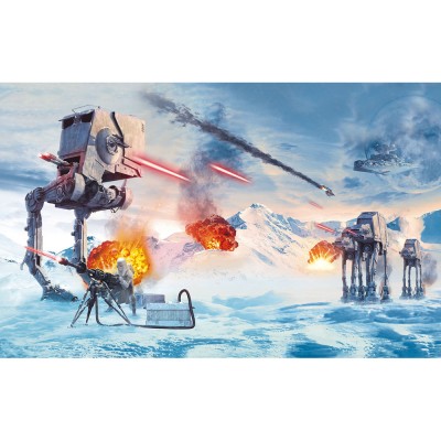 Φωτοταπετσαρία τοίχου KOMAR IADX8-118 "Star Wars Hoth Showdown" σειρά Into Wonderland 400 x 250 cm