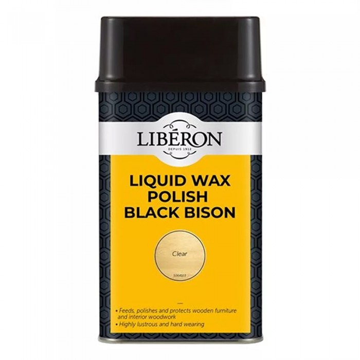 Υγρό Φυτικό Κερί από Φοίνικα 500ml Liberon Liquid Wax Polish Black Bison