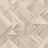 Ταπετσαρία Τοίχου  «Ugepa»  Onyx,  M35307 Geometrique, bois  Cream (0.53 x 10.05  )