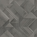 Ταπετσαρία Τοίχου  «Ugepa»  Onyx,  M35309 Geometrique, bois  Black (0.53 x 10.05  )