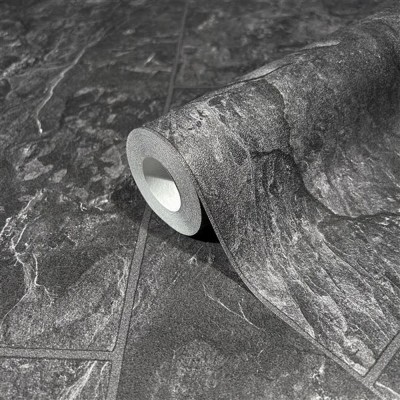 Ταπετσαρία Τοίχου 0.53x10.05m MARBURG STRUKTURA Anthracite 45765