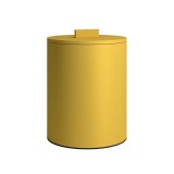 Κάδος Απορριμμάτων Πάγκου 6 Lit - Matt Yellow, Pam & Co, Ø20 x H25 (cm), 2326-603