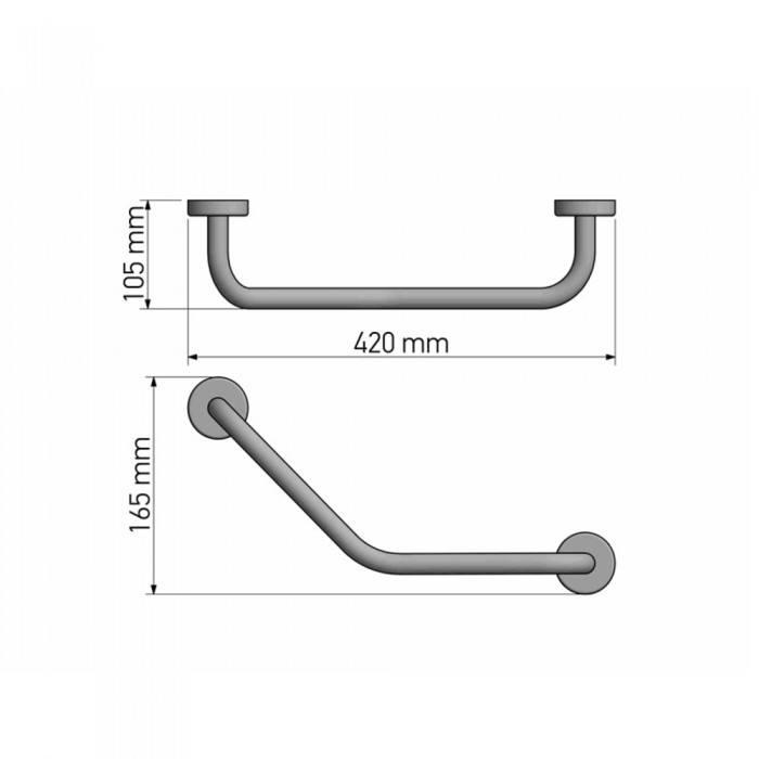 Λαβή Λουτρού Chrome SANCO 00400-A03