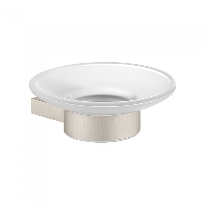 Σαπουνοθήκη Επιτοίχια Brushed Nickel SANCO Academia 21802-A73