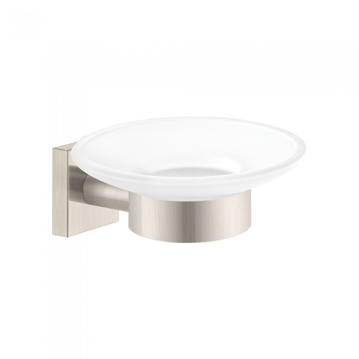 Επικαθήμενη Σαπουνοθήκη Brushed Nickel SANCO Iconic 26702-A73