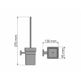 Επιτοίχιο Πιγκάλ Chrome SANCO 91596-A03