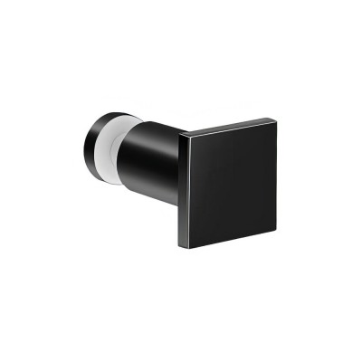 Πόμολο Άγκιστρο Black Mat SANCO Glass Door Accessories GL0660-M116