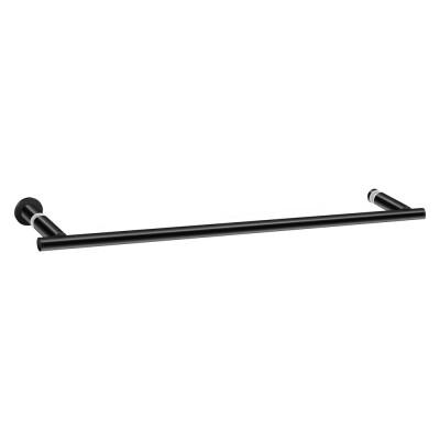 Λαβή Πετσετοθήκης για τζάμι Black Mat SANCO Glass Door Accessories GL0732-M116