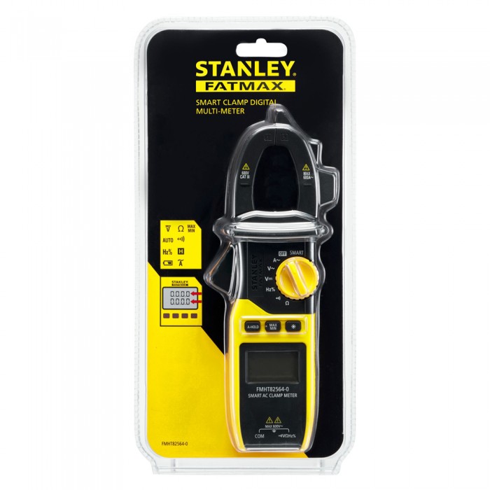 Ψηφιακή Αμπεροτσιμπίδα 600Α CAT III STANLEY FATMAX FMHT82564-0