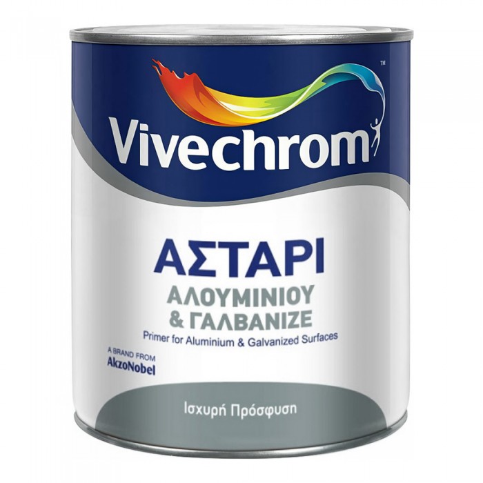 Αστάρι Αλουμινίου & Γαλβανιζέ 750ml VIVECHROM