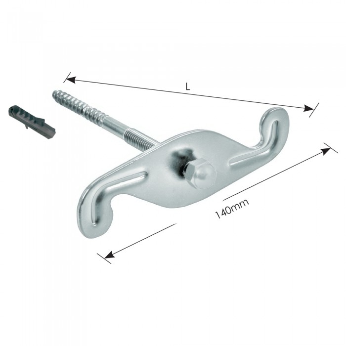 Μεταλλικό Ανεμοστύλωμα 140mm x 140mm ZOGOMETAL 0210 Γαλβανιζέ