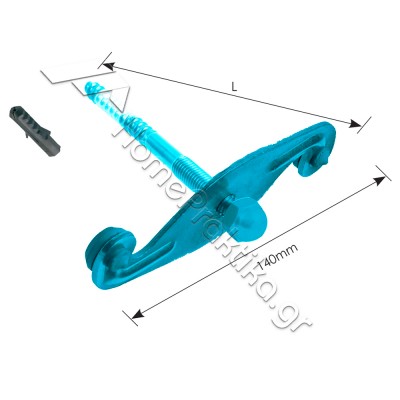 Μεταλλικό Ανεμοστύλωμα 140mm x 140mm ZOGOMETAL 0277 σε χρώματα RAL