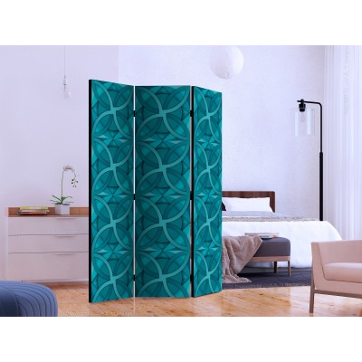 Διαχωριστικό δωματίου - Geometric Turquoise