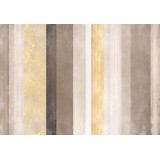 Φωτοταπετσαρία - Striped pattern - abstract background in various stripes with gold pattern