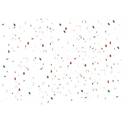 Φωτοταπετσαρία - Classic Terrazzo on White Background