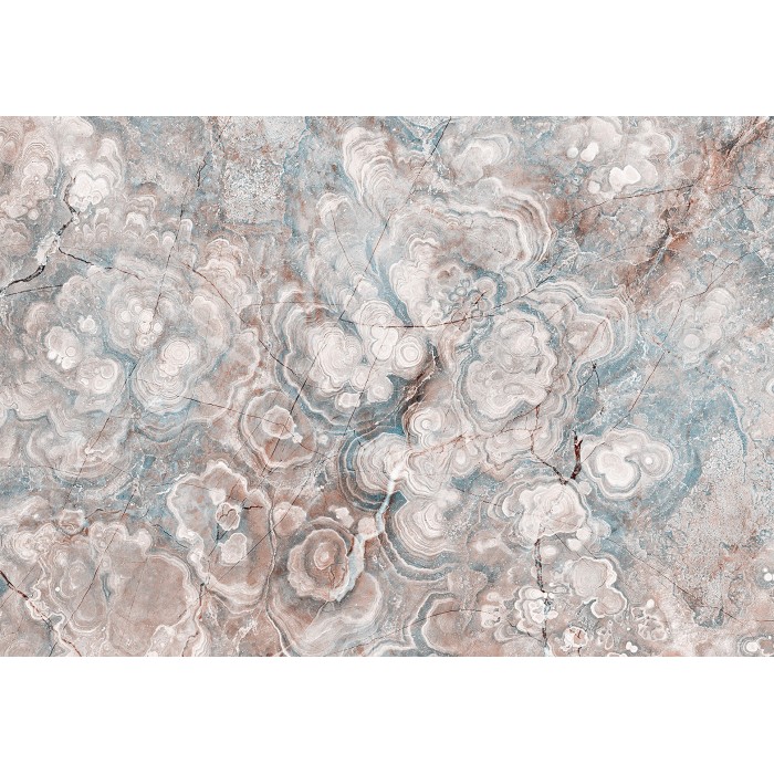 Φωτοταπετσαρία - Marble Flowers - Natural Stone Structures in Pastel Colours