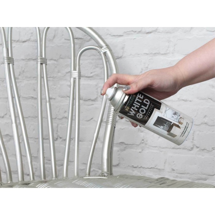 Μεταλλικό Χρώμα White Gold Rust-Oleum 400ml