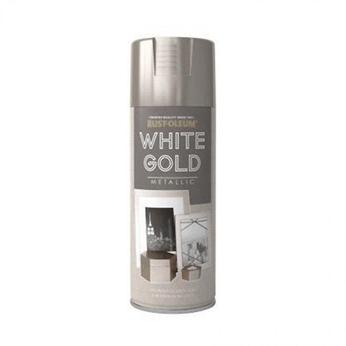 Μεταλλικό Χρώμα White Gold Rust-Oleum 400ml