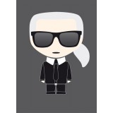 Φωτοταπετσαρία Τοίχου  «A.S. Création»  «Karl Lagerfeld»  «Icon Karl Blac» DD120249  (200cm x 280 cm )