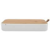 Organizer Μακιγιάζ με Καθρέφτη Alais MEDIUM 20494 WHITE 23 × 13.8 × 3.6/22 cm