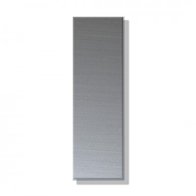 Γράμμα Κατοικιών Αυτοκόλλητο ''Ι'' 80 x 64 mm., Inox Ματ απο Πλαστικό Darvin 