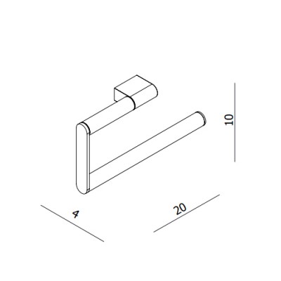 Κρίκος Langberger 280 series 21280-38A   χρώμιο