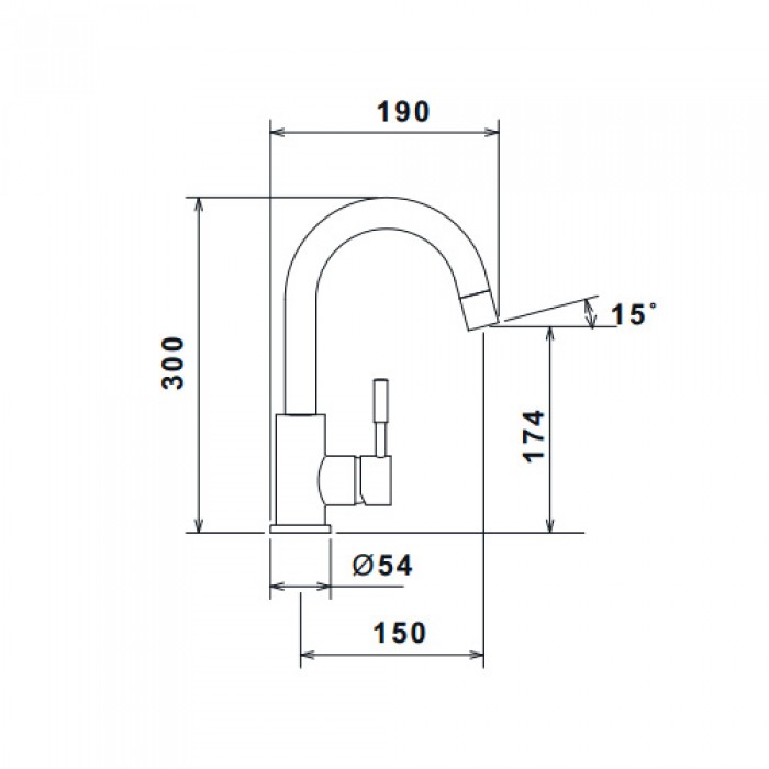 Μπαταρία Νιπτήρος La Torre New Tech 12601-100